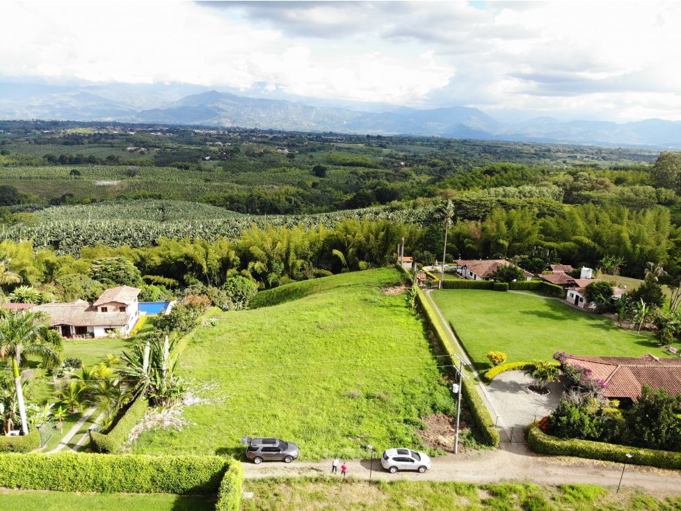 Lote con vista en el Quindío 6.400m2