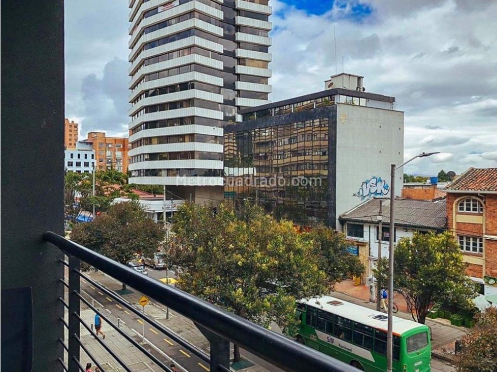 VENDO APARTAESTUDIO EN CHAPINERO AMOBLADO